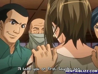 จับสาว hentai ญี่ปุ่น gangbanged ยาก